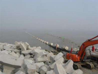 海管浮（fú）游下（xià）水