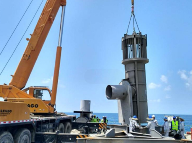 菲律賓（bīn）海上排水管線工（gōng）程進展順利