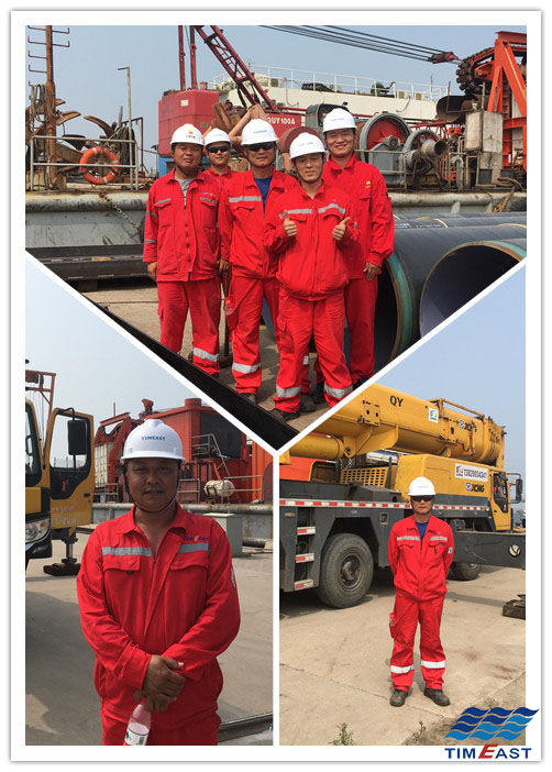 曹妃甸工業區入海排汙（wū）口工程施工（gōng）項目舉行開工典禮