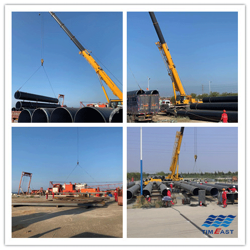 曹妃甸工業區入海排汙口工程施工項（xiàng）目舉行開工典禮