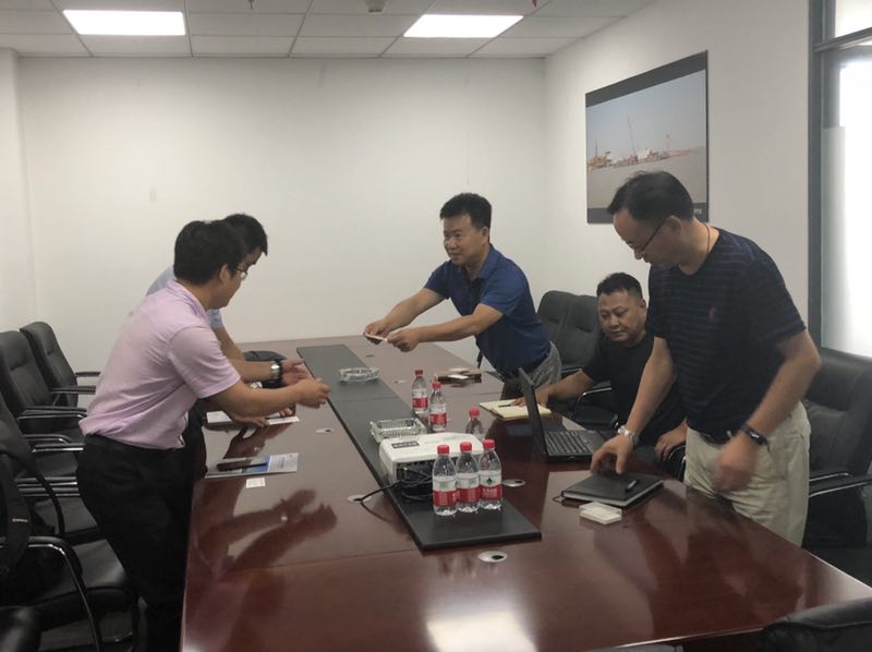 山（shān）東電工電氣集（jí）團有限公司（sī）於我司（sī）進行合作會談