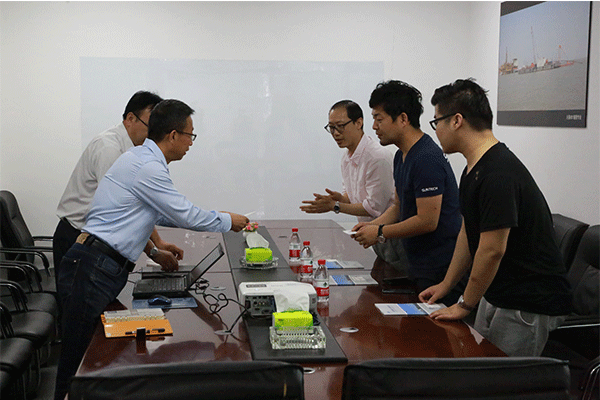 我司與日本SUNTECH公司洽談合作