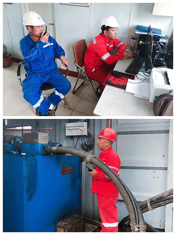 我司總經（jīng）理視察及慰（wèi）問月東油田海底電纜裸露治理項目施工現場