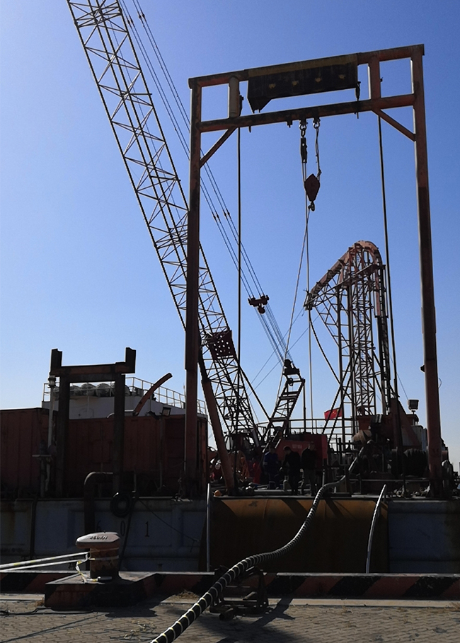 祝賀唐山樂亭（tíng）菩提島海上風電（diàn）場300兆瓦示範工（gōng）程（chéng）35KV海底光電複合電纜敷埋設項（xiàng）目順利開工