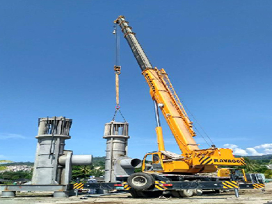 菲律賓海上（shàng）取排水管線項目（2017-2018年（nián）--江蘇電建）