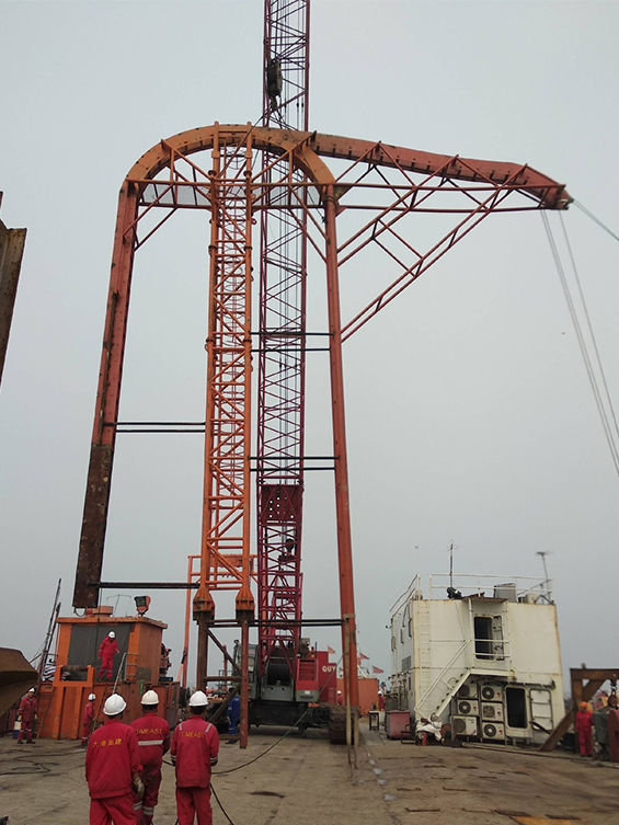 唐山（shān）樂亭菩提島海上風電場300兆瓦工程35KV海底光電複合電纜敷埋設項目（2019年--亨通海洋）