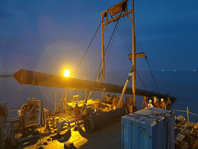 河北曹妃甸化工區排海（hǎi）管線鋪設項目（2020年--永泰實業）