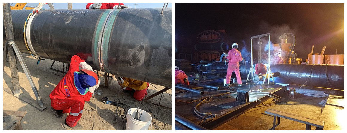 曹妃甸工業區（qū）入海排（pái）汙（wū）口工程項目正（zhèng）在進行中