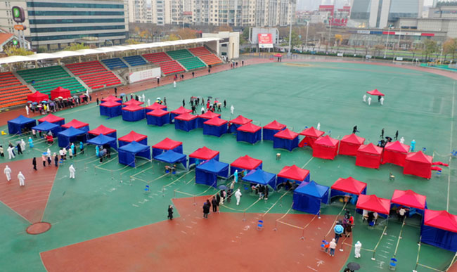 天津濱海新區啟動（dòng）全員核酸檢測