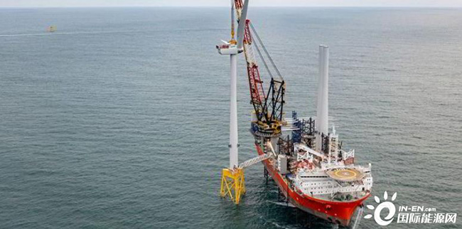 歐洲首台10MW已就位,配全(quán)球最大水深導管(guǎn)架! 歐洲(zhōu)首台10MW已(yǐ)就位(wèi),配全球最大水深導管架!