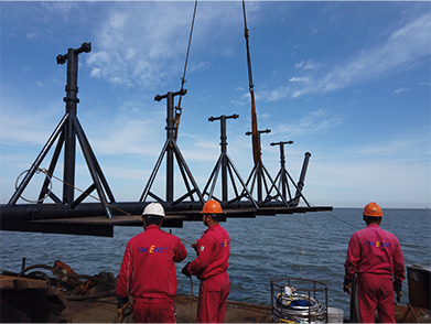 曹妃（fēi）甸工業園區海底排汙管線鋪設項目2020年--永（yǒng）泰實業）