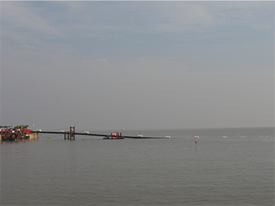 大港油田埕海4X1海（hǎi）底管線鋪設項目（mù）（2007年--中石油）