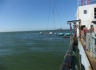 中信能源天時集團（tuán）月東油（yóu）田海底管線鋪（pù）設項（xiàng）目（2011~2012年--天時集團）