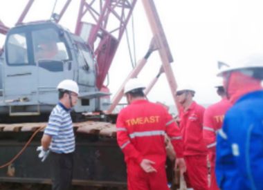 月東（dōng）油田海（hǎi）底電纜裸露治理項目（2019年--天時集團）