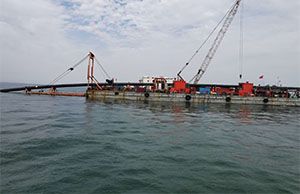 曹妃甸工（gōng）業（yè）區入海排汙口工程項目正在進（jìn）行中