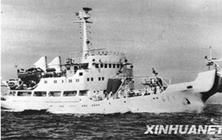 中國第一條海底光纜