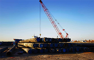 冀東南堡1-29儲氣庫先導試驗地（dì）麵工程注采集輸管道項目鋪管（guǎn）船施工項目順利成交並正式（shì）開工！