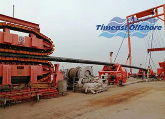 原渤西（xī）油氣處理廠登陸管道與（yǔ）高沙嶺港區10萬噸級航道一期工程及（jí）防波（bō）堤一期工程（chéng）交叉影（yǐng）響區域部分海底管道回（huí）收工程（2018年--中海油）