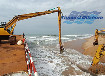 尼日爾-貝寧原油外輸管道項目（mù）海上終端工程-近岸段海（hǎi）底管道施工項目（2022年--中石油）