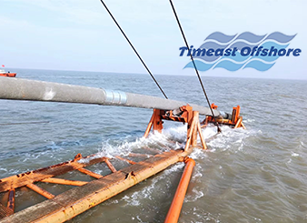 冀東南堡1-29儲氣庫先導試驗地麵工程注采集輸管道（dào）項目鋪管船施工項目（2022年--中石油）