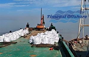 月東油田2024年海管（guǎn）懸空治理施工項目完工