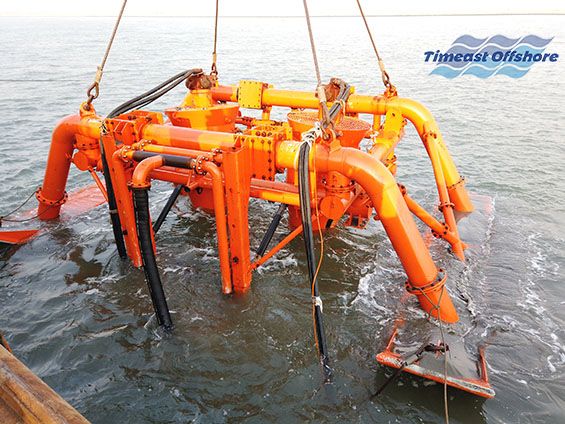 曹妃甸工業園區海底排汙管線鋪設項目（2020年）