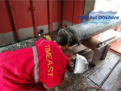 原（yuán）渤西油氣處理廠登陸管道與高沙嶺港區10萬噸（dūn）級航道一期工程及防波（bō）堤一期（qī）工程交叉影響區域部分海底管道回收工程（2018年--中海油）