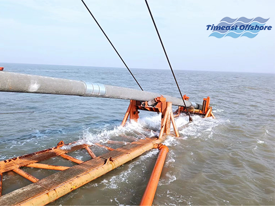 冀東南堡1-29儲氣庫先導試驗地麵工程注采集輸管道（dào）項（xiàng）目鋪管船（chuán）施工項目（2022年--中石油）