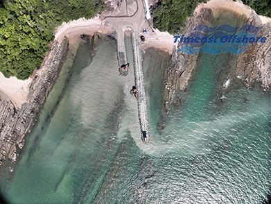 馬來西亞 SPL管線工程近岸段施工（2025年--華西海工）