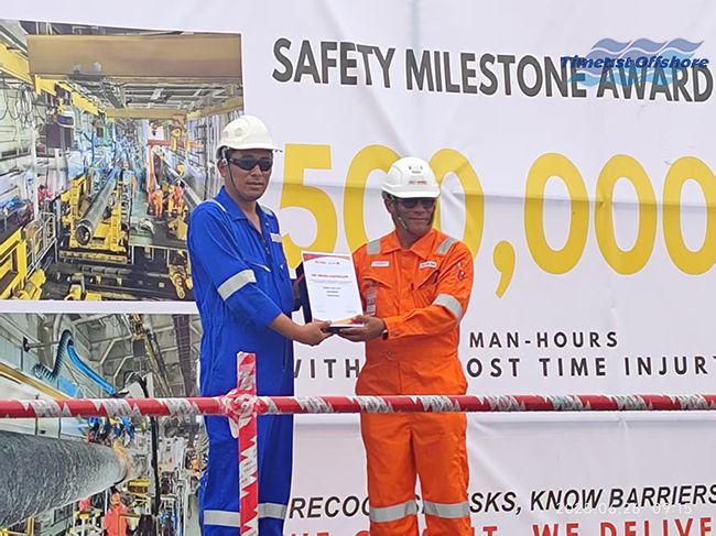 榮（róng）耀時刻！安全月我司馬來（lái）西亞項目人員獲業主 HSE 表（biǎo）彰