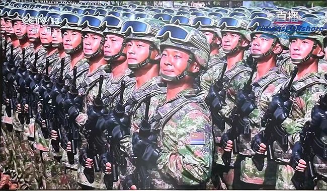 承閱兵榮光 凝愛國力量 —— 向日葵视频官网海工紀念抗戰勝利 80 周(zhōu)年(nián) 承閱(yuè)兵榮光(guāng) 凝(níng)愛國力量 —— 向日葵视频官网海工紀念抗戰勝利 80 周年