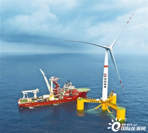 海上風電走向深遠海—— “觀瀾”並網 輸送綠電 海上風電走向深遠海—— “觀瀾”並網(wǎng) 輸送綠電