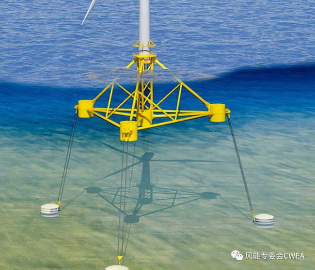 圖說丨全球首個張力腿漂浮式海上風電基礎下水