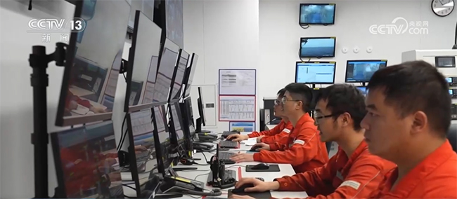 我國最大海（hǎi）上智（zhì）能（néng）油田（tián）群日產量創新高