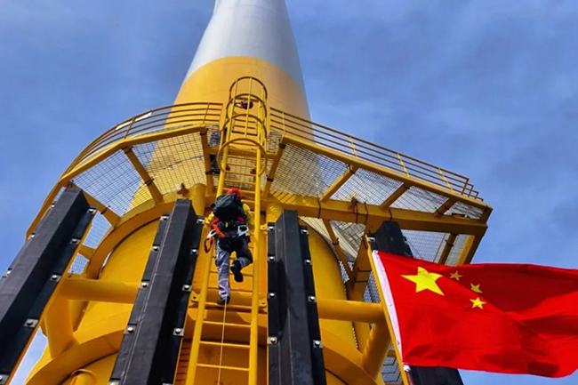 我國首個中外合資海上風電項（xiàng）目發電量突破60億度