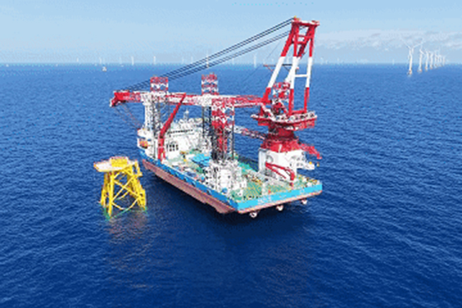 雙“艦”合璧！港航局實現海（hǎi）上風電全流程自主化施工（gōng）
