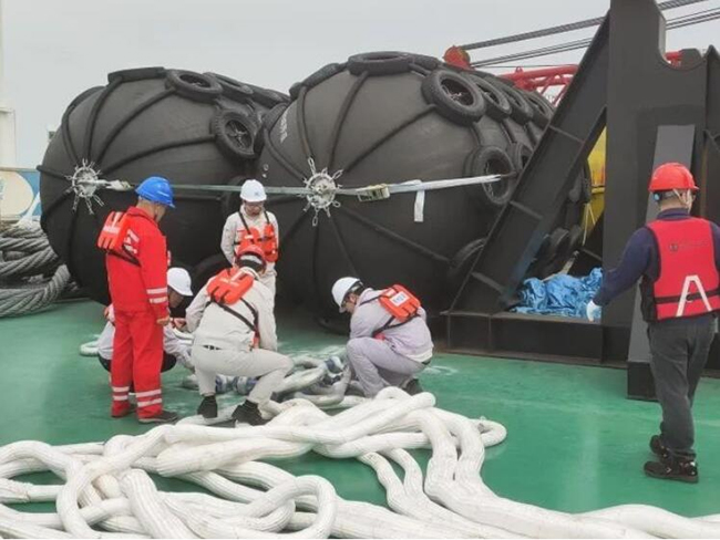 雙（shuāng）“艦”合璧！港航局實現海上風電全流程（chéng）自主化施工