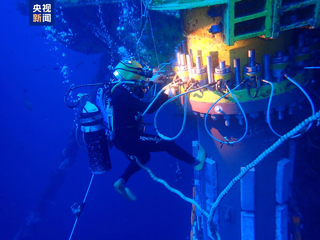 我國首個深水（shuǐ）高壓氣田“深海一號（hào）”二期項（xiàng）目全麵投產