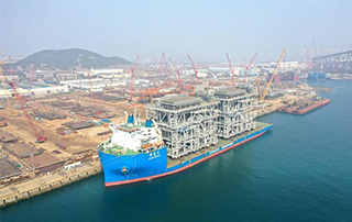 全球首例一體化建造LNG模塊化工廠（chǎng）全部完工交付