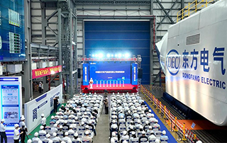 全球最大18兆瓦直驅（qū）海上風電機組下線