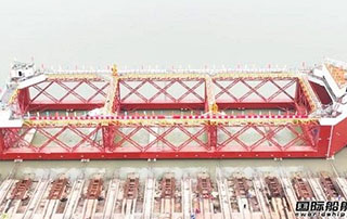 國內首（shǒu）個吸力錨樁單點定位係（xì）泊養殖平台“台山1號”交（jiāo）付